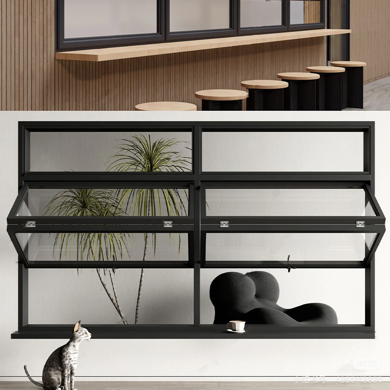 Bidirektionales Faltfenster