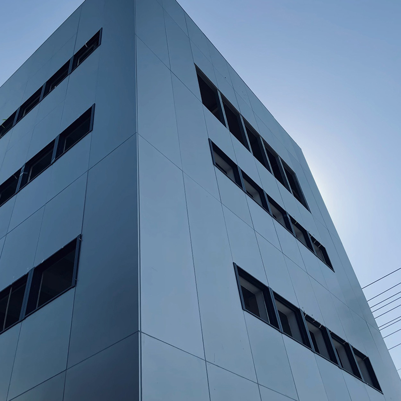Einheitliche Aluminium-Vorhangfassade